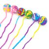 Chiwava 6 Pack 20" Woolen Yarn Cat Toy Balls with Bell Kitten Interactive Toys – Image 9