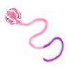 Chiwava 6 Pack 20" Woolen Yarn Cat Toy Balls with Bell Kitten Interactive Toys – Image 7