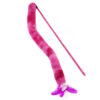 Chiwava 4 Pack 43" Long Plush Cat Toy Wand Feather Cat Teaser Wand with Catnip Bell – Image 4