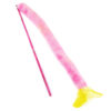 Chiwava 4 Pack 43" Long Plush Cat Toy Wand Feather Cat Teaser Wand with Catnip Bell – Image 5