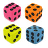 CHIWAVA 4 Pack 1.7" Squeaky Latex Dog Toys Dice - 画像 (9)