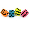 CHIWAVA 4 Pack 1.7" Squeaky Latex Dog Toys Dice - 画像 (10)