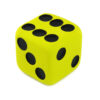 CHIWAVA 4 Pack 1.7" Squeaky Latex Dog Toys Dice - 画像 (4)