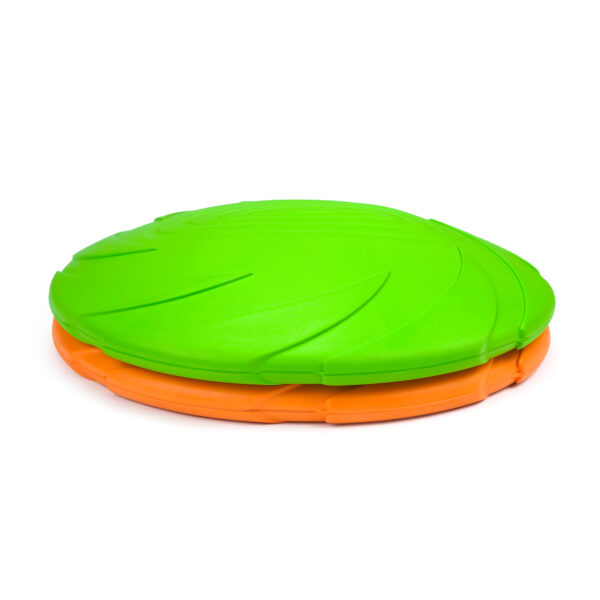 Chiwava 2 Pack 7.1" Rubber Dog Flying Disc,Fetch Toy for Dogs Outdoor Play for Medium Dogs - 画像 (7)