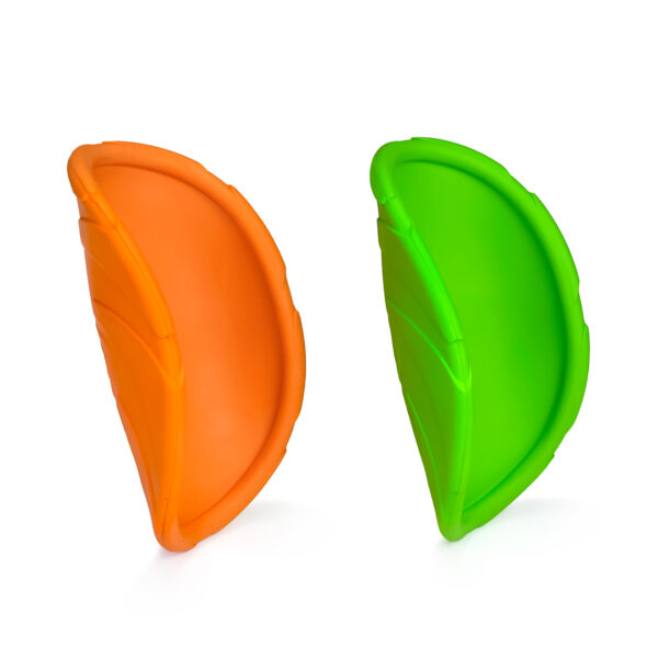 Chiwava 2 Pack 7.1" Rubber Dog Flying Disc,Fetch Toy for Dogs Outdoor Play for Medium Dogs - 画像 (8)