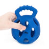 Chiwava 5.2″ Roller Dog Toy Puzzle Ball Tug Interactive Toys for Large Dogs Color Blue – Image 6
