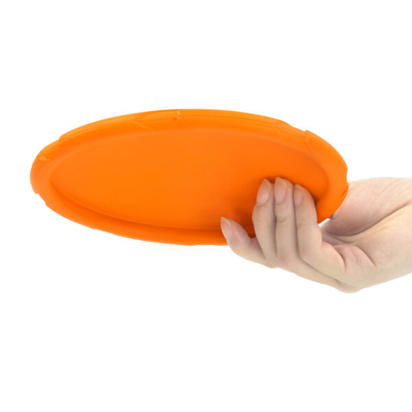 Chiwava 2 Pack 5.9" Rubber Dog Flying Disc, Fetch Toy for Dogs Outdoor Play for Small Dogs - Image 7