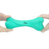 Chiwava 7.1″ Rubber Bone Dental Dog Toy Solid Bones Teeth Cleaning for Medium Large Dogs Mint Green - 图片 4