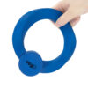 Chiwava 6.4″ Rubber Ring Dog Toy with Snack Bowl Training Fetch Toys for Large Dogs Color Blue - Imagen 6