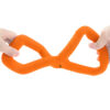 Chiwava 9.4″ Rubber Tug Dog Toy Ring Interactive Pull Toys for Medium Large Dogs Color Orange - Image 3