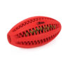Chiwava 4.5″ Rubber Dental Rugby Ball Oval Rugbys for Medium Large Dogs Color Red - Image 5