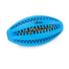 Chiwava 4.5″ Rubber Dental Rugby Ball Oval Rugbys for Medium Large Dogs Color Blue - 画像 (5)