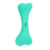 Chiwava 7.1″ Rubber Bone Dental Dog Toy Solid Bones Teeth Cleaning for Medium Large Dogs Mint Green - 图片 6