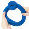 Chiwava 6.4″ Rubber Ring Dog Toy with Snack Bowl Training Fetch Toys for Large Dogs Color Blue - Imagen 4