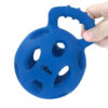 Chiwava 5.2″ Roller Dog Toy Puzzle Ball Tug Interactive Toys for Large Dogs Color Blue – Image 7