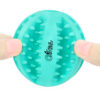 Chiwava 2 Pack 2.75" Rubber Teething Dog Toy Dental Balls Food Treat Feeder Chew Ball for Large Dogs - 图片 4
