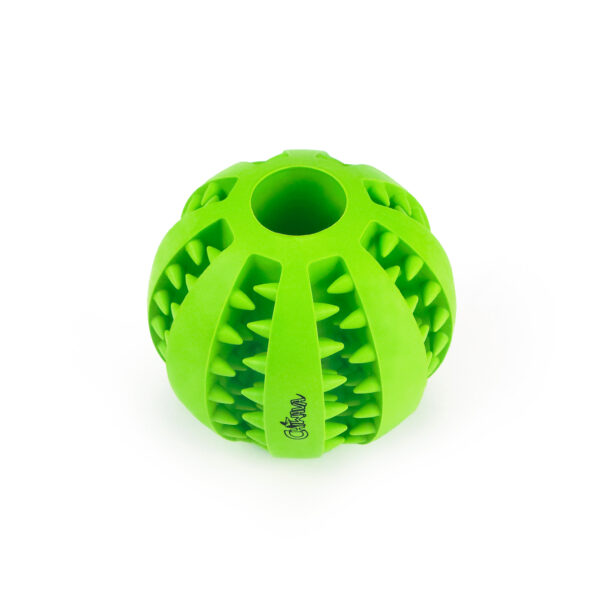 Chiwava 2 Pack 1.95" Rubber Teething Dog Toy Dental Balls Food Treat Feeder Chew Ball for Small Dogs - Imagen 10
