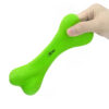 Chiwava 7.1" Rubber Bone Dental Dog Toy Solid Bones Teeth Cleaning for Medium Large Dogs Color Green - Image 4