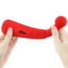 Chiwava 9.1″ Rubber Stick Dog Toy with Treat Dispenser Fetch Toys for Medium Large Dogs Color Red - immagine 2