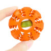 Chiwava 2 Pack 1.95" Rubber Teething Dog Toy Dental Balls Food Treat Feeder Chew Ball for Small Dogs - Imagen 4