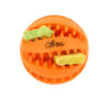 Chiwava 2 Pack 2.75" Rubber Teething Dog Toy Dental Balls Food Treat Feeder Chew Ball for Large Dogs - 图片 5