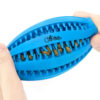 Chiwava 4.5″ Rubber Dental Rugby Ball Oval Rugbys for Medium Large Dogs Color Blue - 画像 (6)