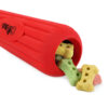 Chiwava 9.1″ Rubber Stick Dog Toy with Treat Dispenser Fetch Toys for Medium Large Dogs Color Red - immagine 5