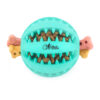 Chiwava 2 Pack Rubber Dog Toy Dental Balls with Snack Treat Ball Sets for Large Dogs - 图片 5