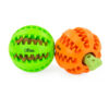 Chiwava 2 Pack 1.95" Rubber Teething Dog Toy Dental Balls Food Treat Feeder Chew Ball for Small Dogs - Imagen 3