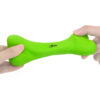 Chiwava 7.1" Rubber Bone Dental Dog Toy Solid Bones Teeth Cleaning for Medium Large Dogs Color Green - Image 5