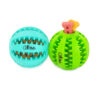 Chiwava 2 Pack 2.36" Rubber Teething Dog Toy Dental Balls Food Treat Feeder Chew Ball for Medium Dogs – Bild 2