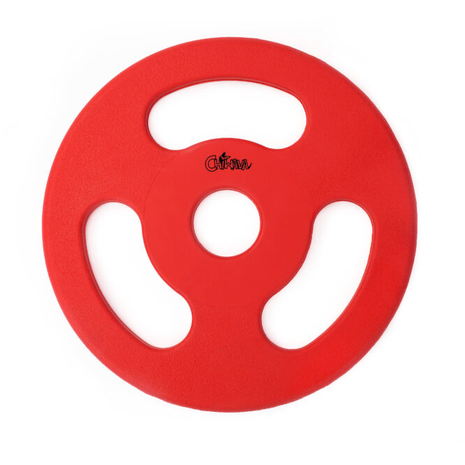 Chiwava 8.7" Rubber Tug of War Dog Flying Disc Fetch Toy For Dog Outdoor Play for Medium Large Dogs 中型犬户外游戏玩具