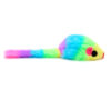 Chiwava 36PCS 1.8" Rainbow Color Furry Cat Toy Mice with Rattle Kitten Mouse Interactive Play - Imagen 3