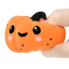 CHIWAVA 3PCS 2.6" Funny Pumpkin Latex Dog Toy Set Interactive Play for Small Dogs - 图片 6
