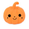CHIWAVA 3PCS 2.6" Funny Pumpkin Latex Dog Toy Set Interactive Play for Small Dogs - 图片 3