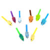 Chiwava 27PCS Striped  Shaggy Cat Toy Mice with Rattle Assorted Small Mouse Interactive Play for Indoor Cats Mix Color - Image 8