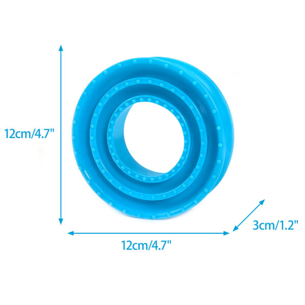 Chiwava 2 in 1 Interactive Squeaky Crinkle Plush Dog Toy Bird with Slow Feeder Bowl for Small Medium Dogs - Image 3