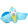 Chiwava 2 in 1 Interactive Squeaky Crinkle Plush Dog Toy Bird with Slow Feeder Bowl for Small Medium Dogs - immagine 6
