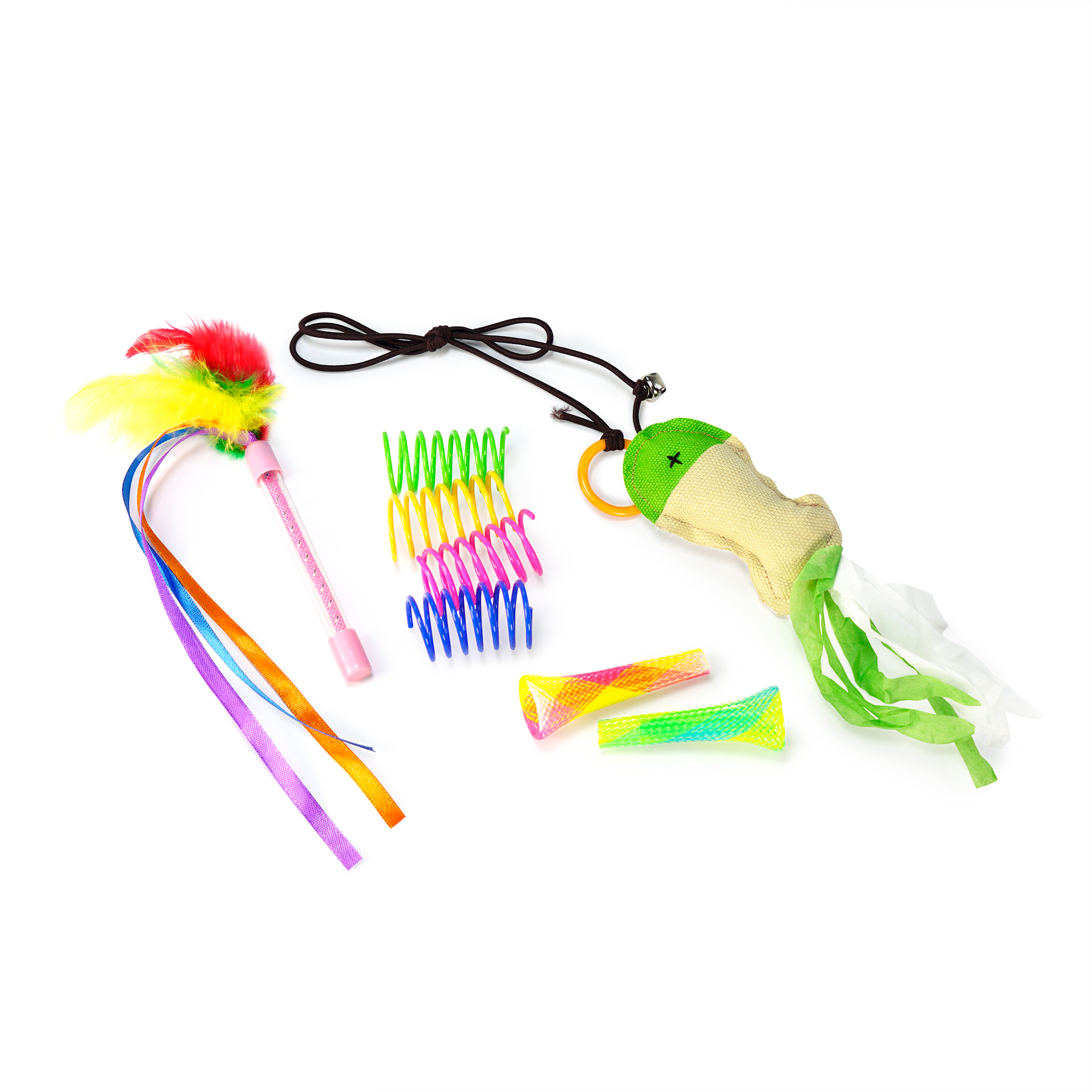 CHIWAVA 24PCS Interactive Cat Toy Set Indoor Kitten Toys Box Variety Pack - 画像 (9)